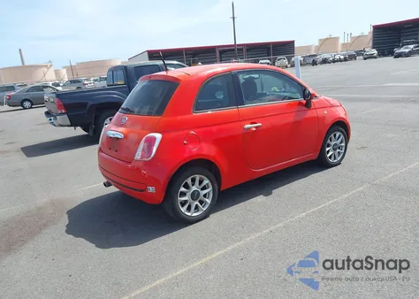 2017 Fiat 500 Pop from USA, damaged, VIN 3C3CFFKR4HT508954